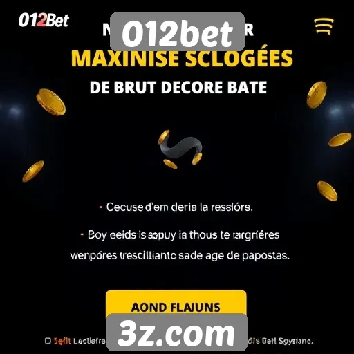 Promoções e bônus disponíveis para novos usuários da 012bet